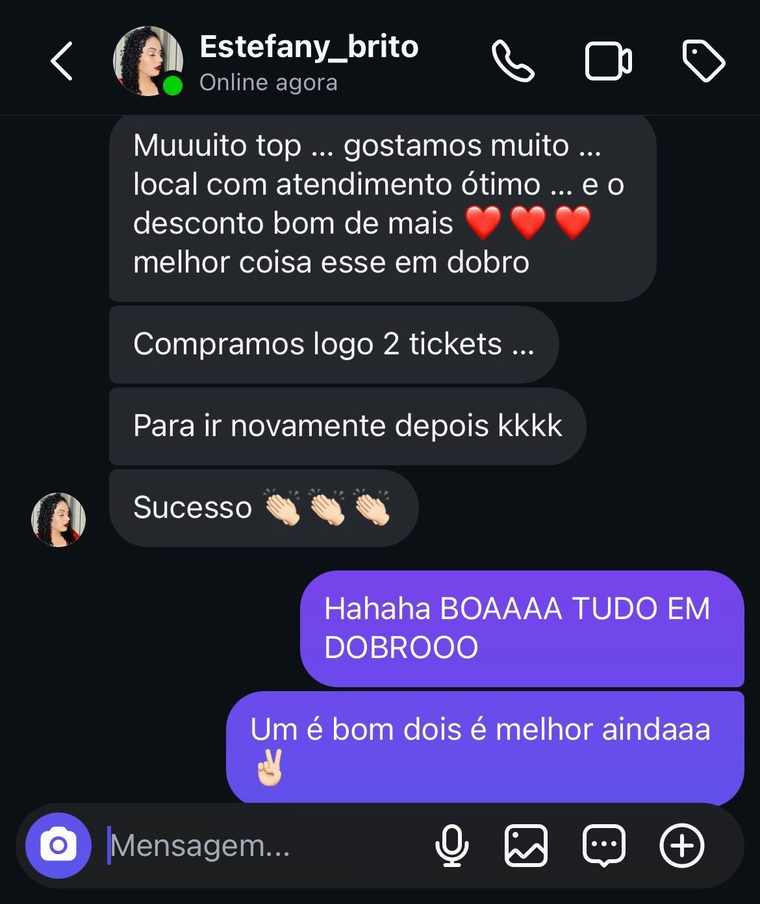 Depoimento de Estefany Brito — Joinville em Dobro